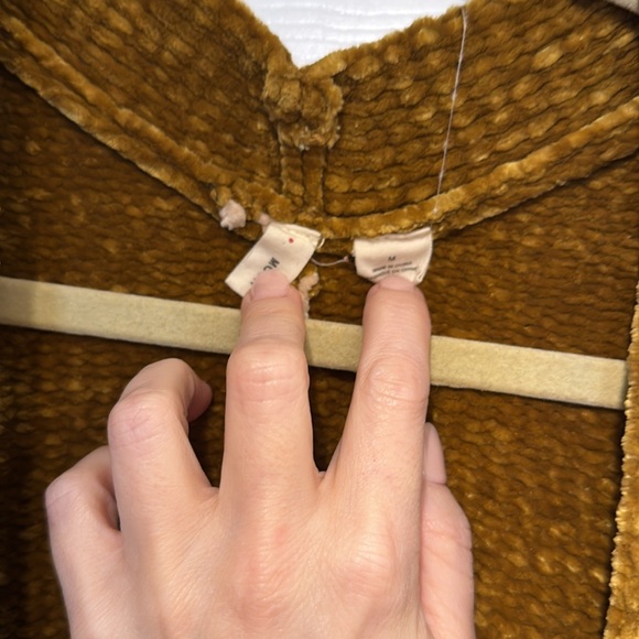 Anthropologie Moth Chenille cardigan sweater size medium - Picture 4 of 6